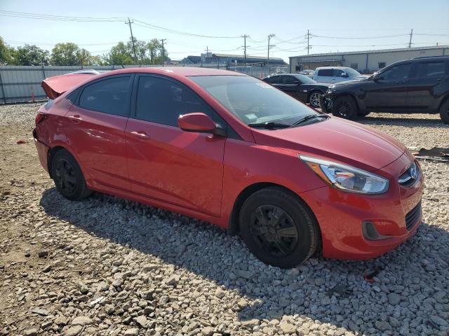 KMHCT4AE3GU014916 - 2016 HYUNDAI ACCENT SE RED photo 4