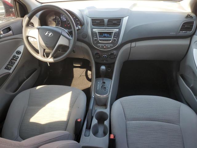 KMHCT4AE3GU014916 - 2016 HYUNDAI ACCENT SE RED photo 8
