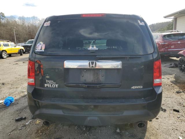 5FNYF4H51DB084474 - 2013 HONDA PILOT EXL BLUE photo 6