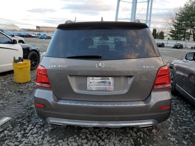 WDCGG8JB1FG347730 - 2015 MERCEDES-BENZ GLK 350 4MATIC GRAY photo 6