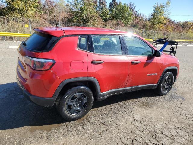 3C4NJCAB2KT685774 - 2019 JEEP COMPASS SPORT RED photo 3