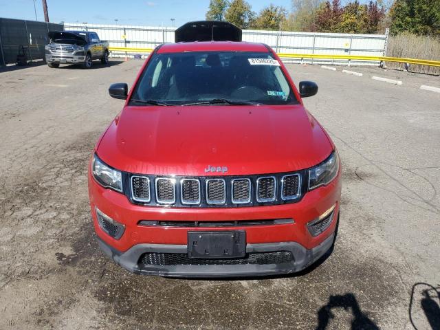 3C4NJCAB2KT685774 - 2019 JEEP COMPASS SPORT RED photo 5