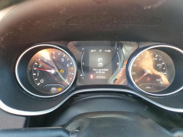 3C4NJCAB2KT685774 - 2019 JEEP COMPASS SPORT RED photo 9