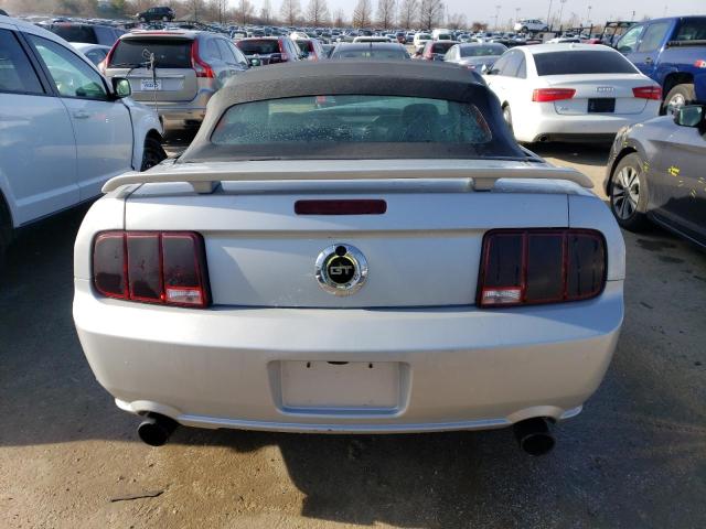 1ZVFT85H465230776 - 2006 FORD MUSTANG GT SILVER photo 6