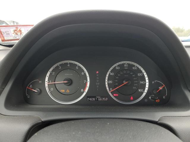 1HGCP26868A046201 - 2008 HONDA ACCORD EXL SILVER photo 9