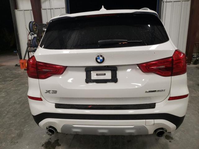 5UXTR7C54KLF28677 - 2019 BMW X3 SDRIVE30I WHITE photo 6