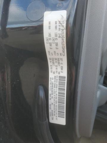 1J8GR48K96C265789 - 2006 JEEP GRAND CHER LAREDO Чорний фото 12