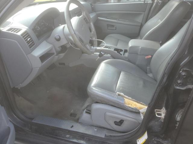 1J8GR48K96C265789 - 2006 JEEP GRAND CHER LAREDO Чорний фото 7