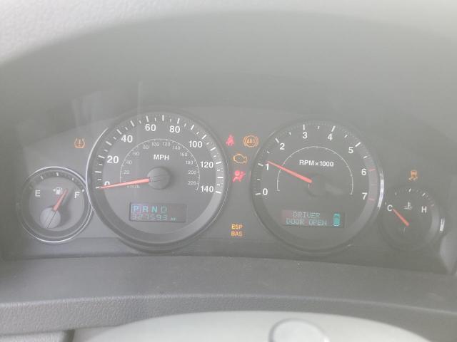 1J8GR48K96C265789 - 2006 JEEP GRAND CHER LAREDO Чорний фото 9