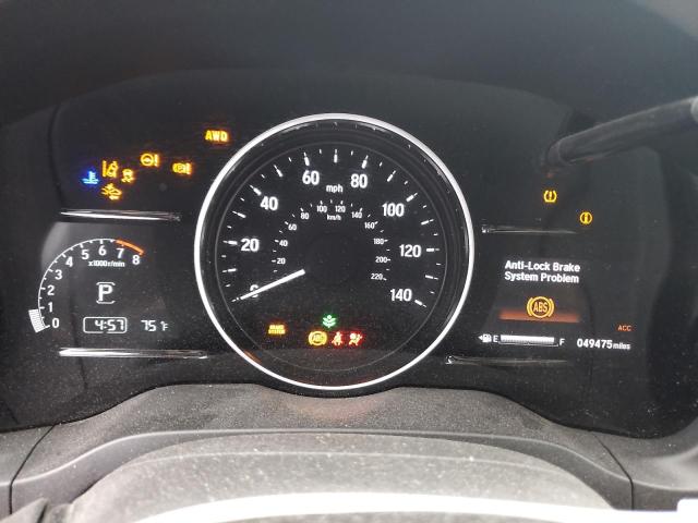 3CZRU6H5XKM707616 - 2019 HONDA HR-V EX ვერცხლისფერი ფოტო 9