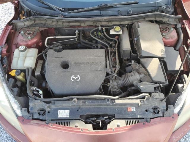 JM1BL1SF9A1278365 - 2010 MAZDA 3 I BURGUNDY photo 11