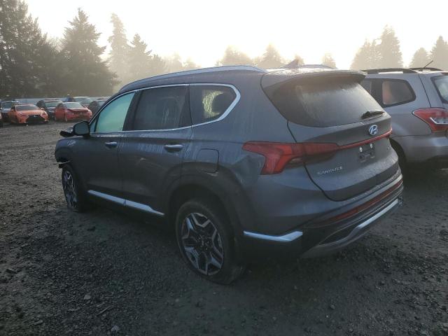 KM8S3DA18NU036576 - 2022 HYUNDAI SANTA FE SEL PREMIUM GRAY photo 2