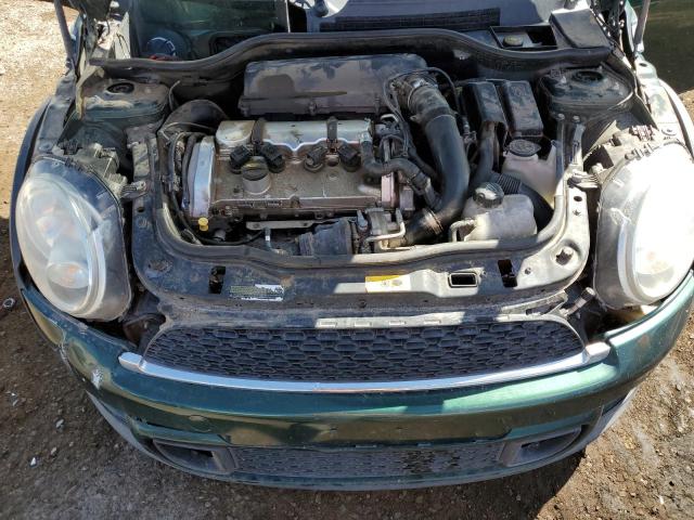 WMWSV3C56DT395290 - 2013 MINI COOPER S GREEN photo 11