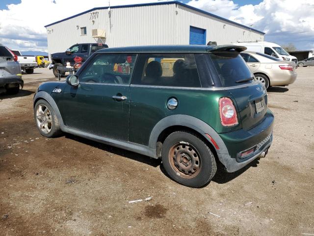 WMWSV3C56DT395290 - 2013 MINI COOPER S GREEN photo 2