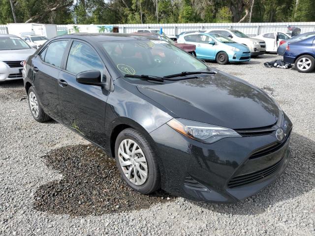 2T1BURHEXKC176404 - 2019 TOYOTA COROLLA L BLACK photo 4