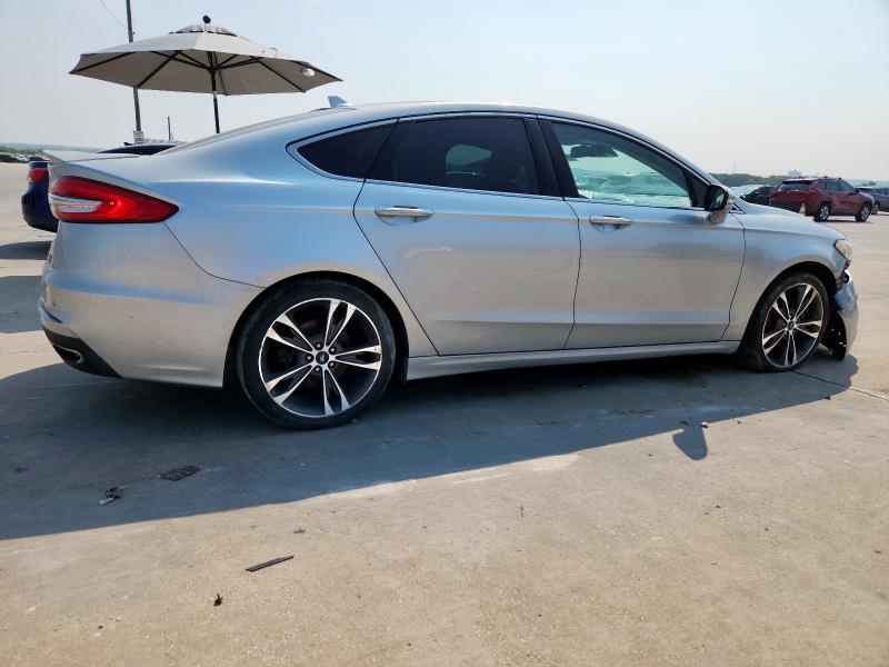 3FA6P0K93KR217407 - 2019 FORD FUSION TITANIUM Gümüş foto 3