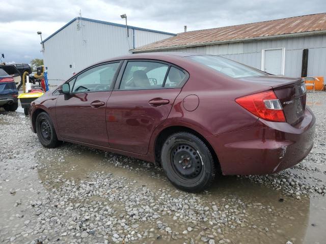 19XFB2F52CE095594 - 2012 HONDA CIVIC LX Bordo fotoğraf 2