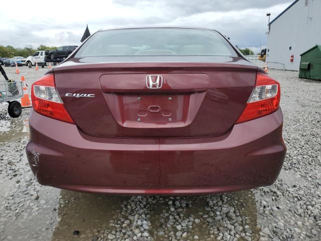 19XFB2F52CE095594 - 2012 HONDA CIVIC LX Bordo fotoğraf 6