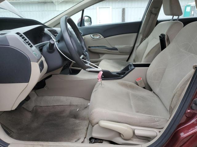 19XFB2F52CE095594 - 2012 HONDA CIVIC LX Bordo fotoğraf 7