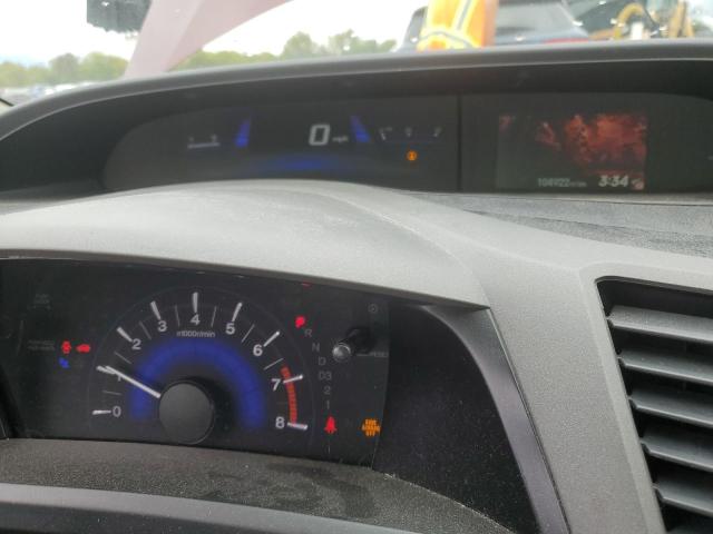 19XFB2F52CE095594 - 2012 HONDA CIVIC LX Bordo fotoğraf 9