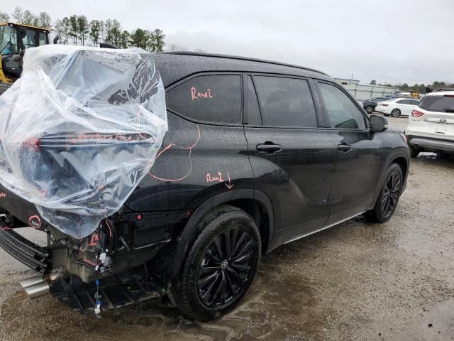 5TDKDRAH9PS028182 - 2023 TOYOTA HIGHLANDER L BLACK photo 3