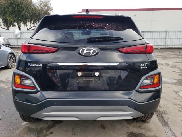 KM8K5CA53MU748791 - 2021 HYUNDAI KONA ULTIMATE BLACK photo 6