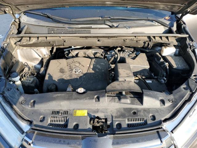 5TDJZRFH7KS917626 - 2019 TOYOTA HIGHLANDER SE CHARCOAL photo 12