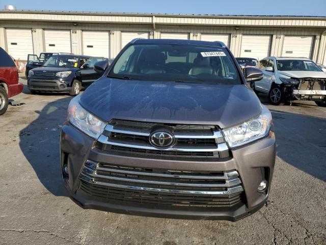 5TDJZRFH7KS917626 - 2019 TOYOTA HIGHLANDER SE CHARCOAL photo 5