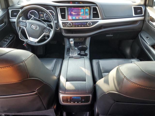 5TDJZRFH7KS917626 - 2019 TOYOTA HIGHLANDER SE CHARCOAL photo 8