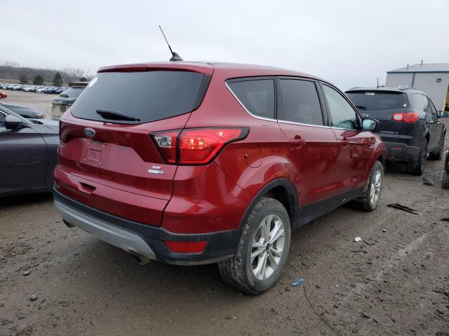 1FMCU9GD3KUC51746 - 2019 FORD ESCAPE SE BURGUNDY photo 3