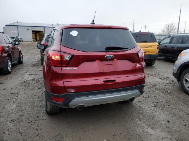 1FMCU9GD3KUC51746 - 2019 FORD ESCAPE SE BURGUNDY photo 6