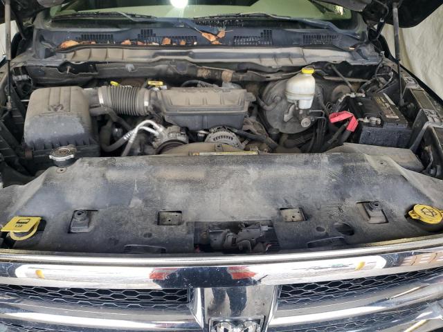 1D7RV1GPXAS154633 - 2010 DODGE RAM 1500 BLACK photo 11