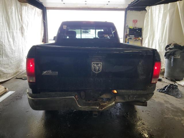 1D7RV1GPXAS154633 - 2010 DODGE RAM 1500 BLACK photo 6