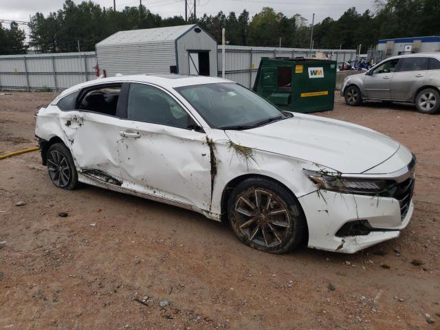 1HGCV1F55MA012928 - 2021 HONDA ACCORD EXL WHITE photo 4