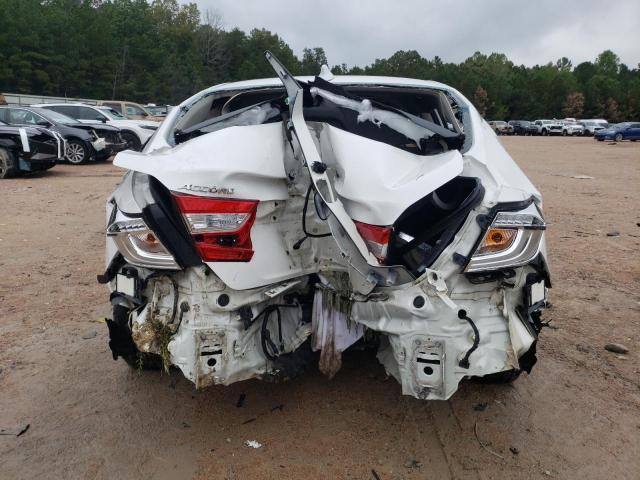 1HGCV1F55MA012928 - 2021 HONDA ACCORD EXL WHITE photo 6