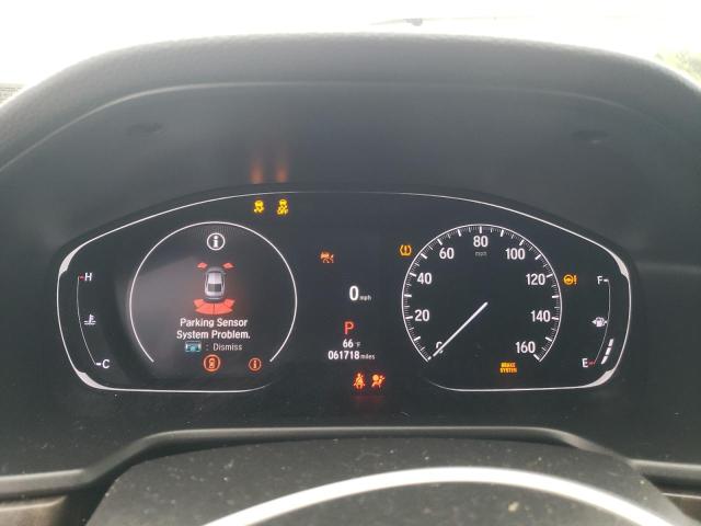 1HGCV1F55MA012928 - 2021 HONDA ACCORD EXL WHITE photo 9