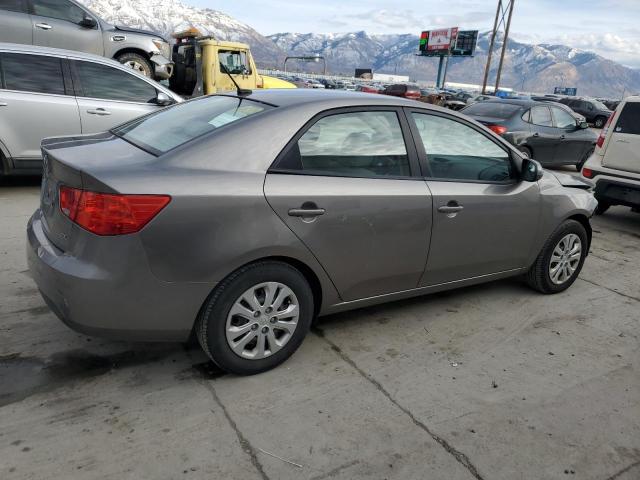 KNAFU4A25B5892321 - 2011 KIA FORTE EX GRAY photo 3