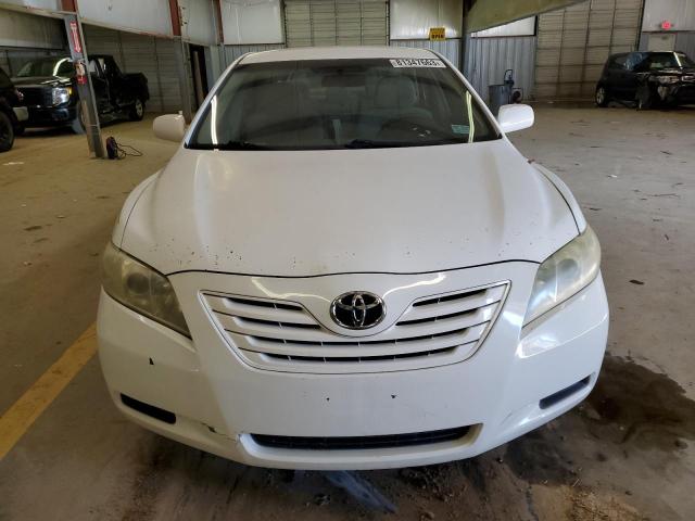 4T1BE46K07U550677 - 2007 TOYOTA CAMRY CE WHITE photo 5