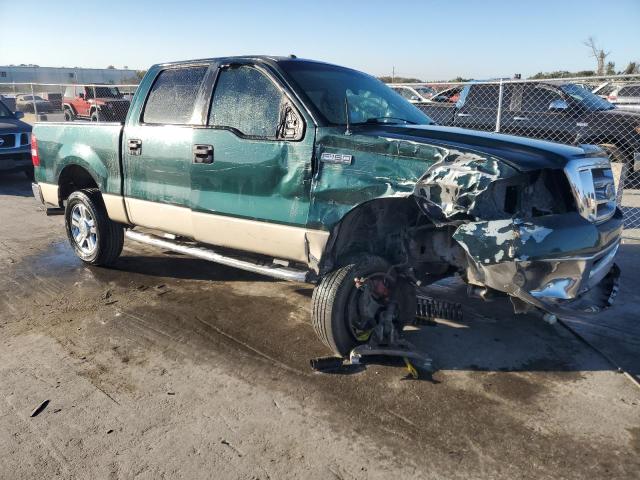 1FTRW12W18KC21233 - 2008 FORD F150 SUPERCREW GREEN photo 4