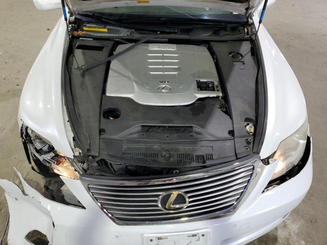 JTHBL46F675031168 - 2007 LEXUS LS 460 WHITE photo 11