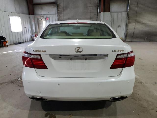 JTHBL46F675031168 - 2007 LEXUS LS 460 WHITE photo 6