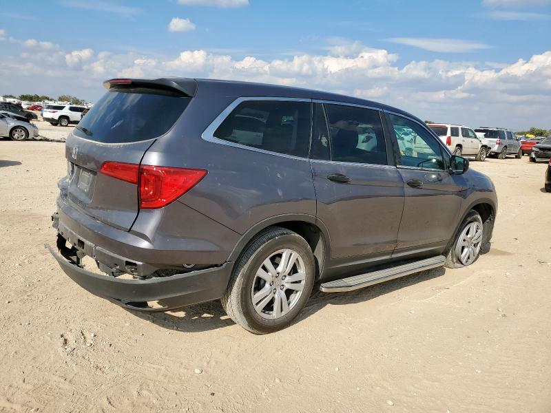 5FNYF5H13JB020211 - 2018 HONDA PILOT LX Boz foto 3