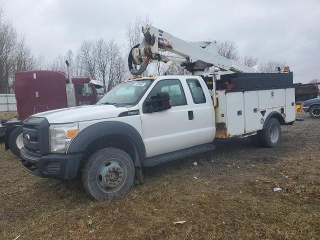 1FD0X5HY1CEC67511 - 2012 FORD F550 SUPER DUTY WHITE photo 1