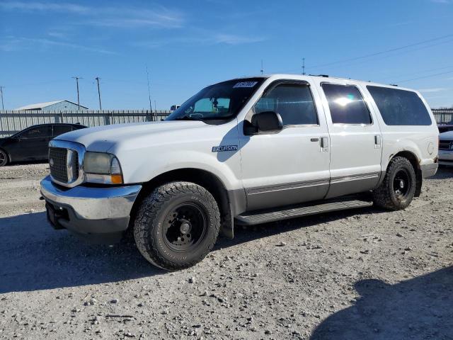 1FMNU40F92EA39869 - 2002 FORD EXCURSION XLT WHITE photo 1