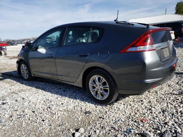 JHMZE2H59CS006374 - 2012 HONDA INSIGHT LX GRAY photo 2