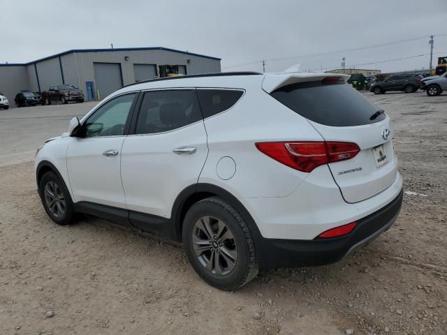 5XYZU3LB8GG312727 - 2016 HYUNDAI SANTA FE S WHITE photo 2