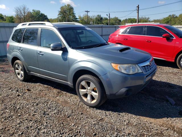 JF2SHGGC3BH738309 - 2011 SUBARU FORESTER TOURING Կապույտ լուսանկար 4