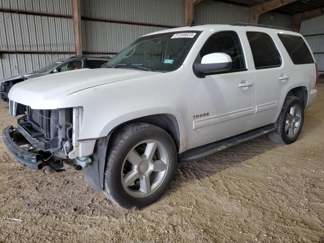 1GNSCBE08CR109060 - 2012 CHEVROLET TAHOE C1500 LT WHITE photo 1