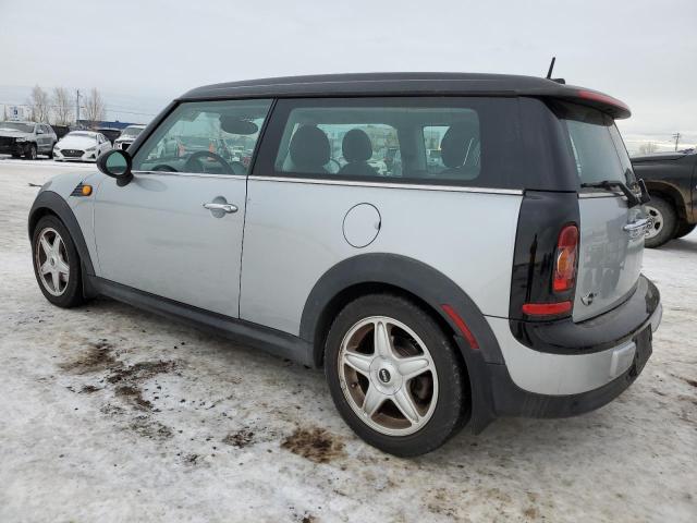 WMWML33548TJ46068 - 2008 MINI COOPER CLUBMAN SILVER photo 2