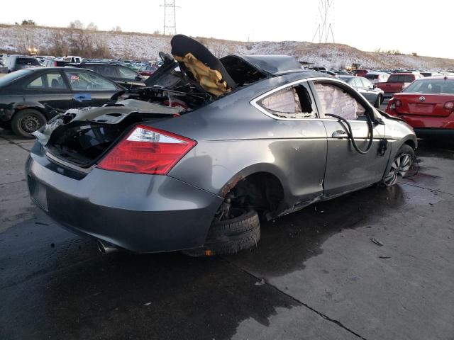 1HGCS12728A026890 - 2008 HONDA ACCORD EX GRAY photo 3